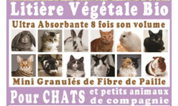 Litière Bio + Croquettes